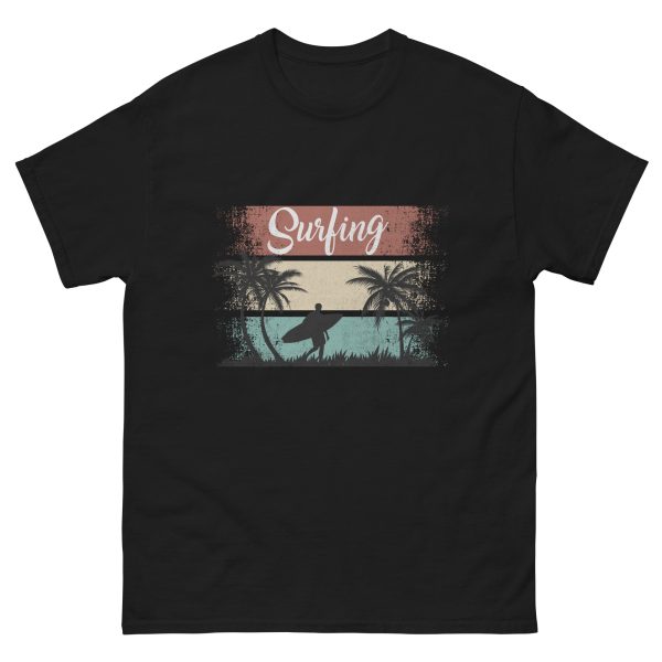 Surfing men`s T-shirt