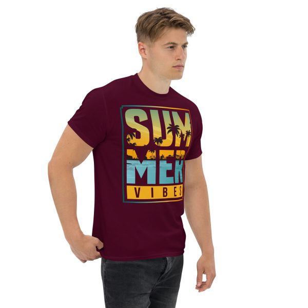 Summer Vibes men`s T-shirt - Image 3