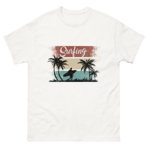 Surfing men`s T-shirt